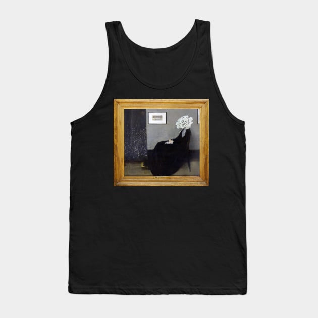 Mr. Bean Whistler's Mother Tank Top by W_Brandon_Workman